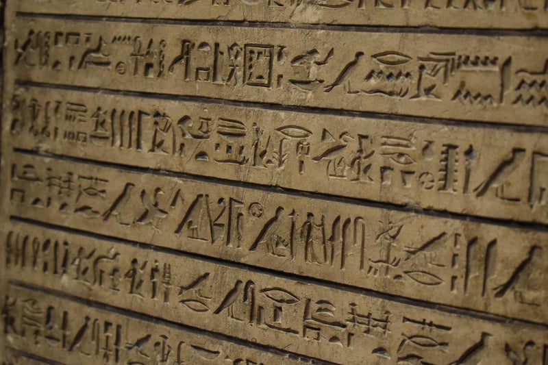 Ancient Egyptian Hieroglyphics